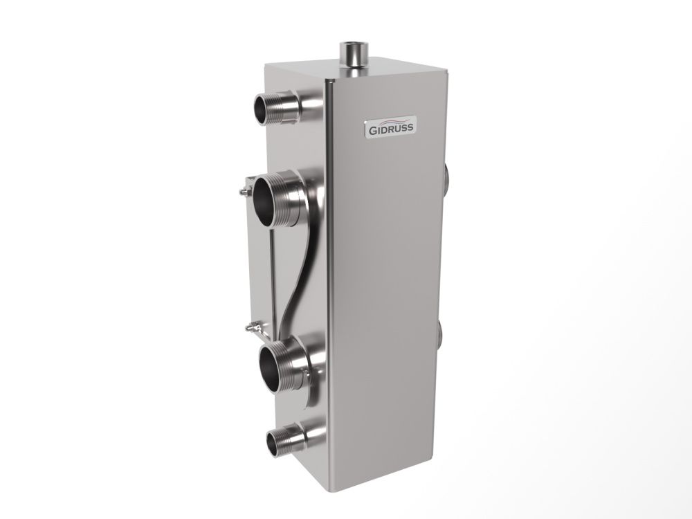 Гидрострелка GRSS-150-40 (Pmax=150 кВт, G 1 1/2'', Qmax=6.5 м3/ч) GIDRUSS