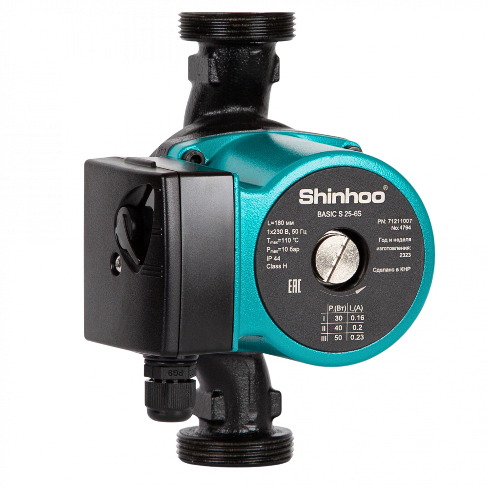Насос BASIC S 25-4S 1x230V Shinhoo