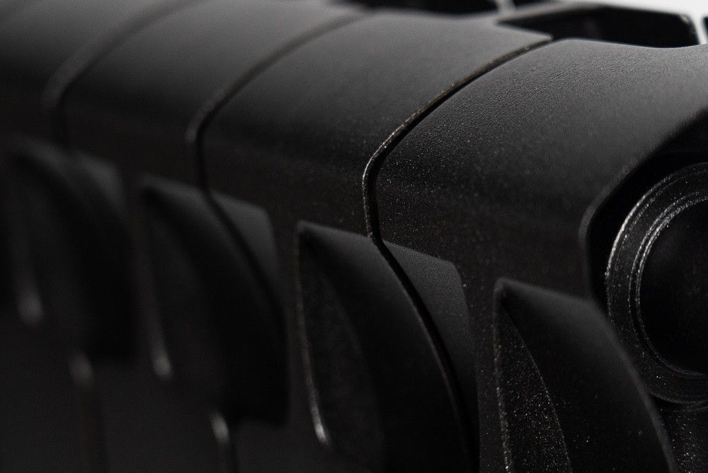 Радиатор биметаллический Monolit Ventil 500/100 мм 6 секции (MVR) нижнее справа подключение  Антрацит Rifar