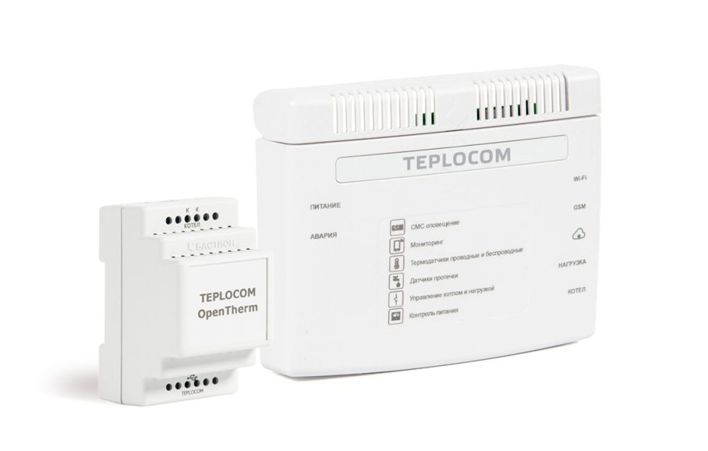 Теплоинформатор TEPLOCOM CLOUD + Opentherm