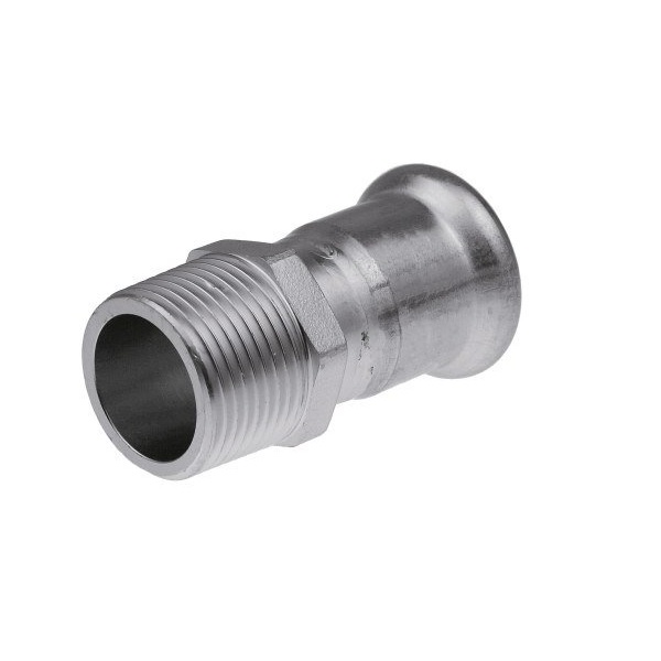 Соединитель Inox press 18хR1/2" НР нерж. KAN-Therm