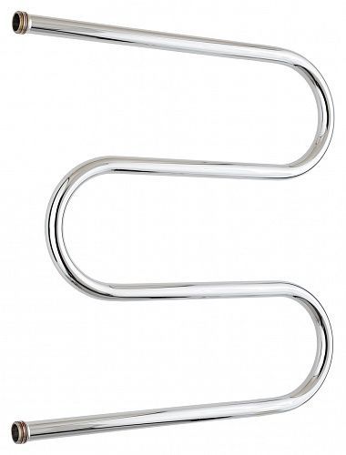 Полотенцесушитель М-образный 600х600, G 1" без кронштейна нерж. ст., полировка Стилье