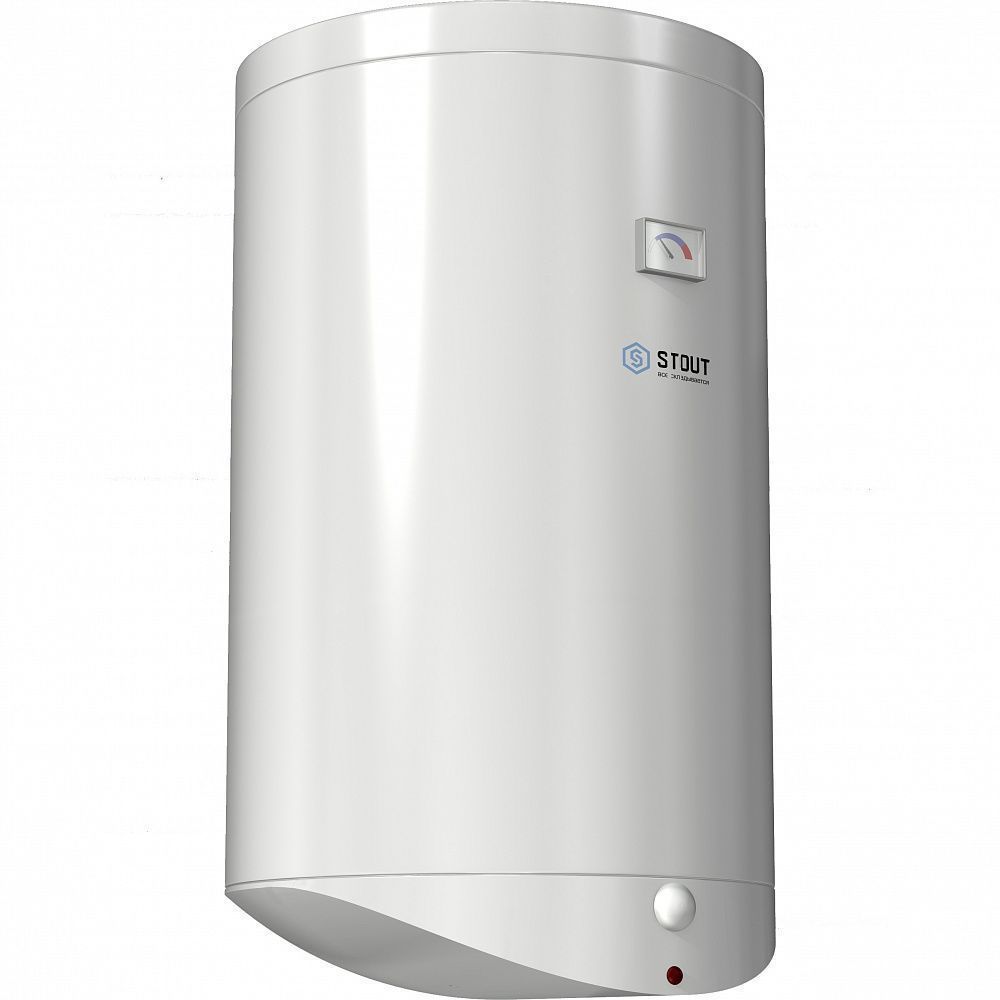 Бойлер косвенного нагрева настенный 100 л. эмаль (гар. 5 лет на бак, 2 года) STOUT