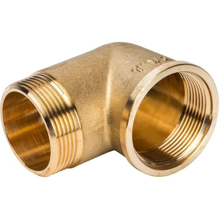 Угольник ВР-НР  11/2х11/2 (латунь) Stout