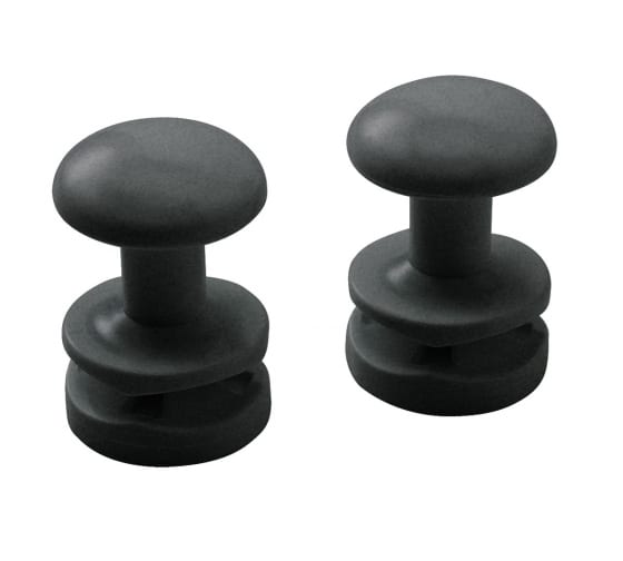 Держатель для полотенец круглый для 2012, Антрацит (2 шт.), Atlantic