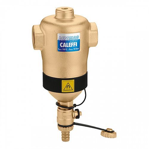 Грязеуловитель горизонтальный с магнитом DIRTMAG 1 1/4" Caleffi