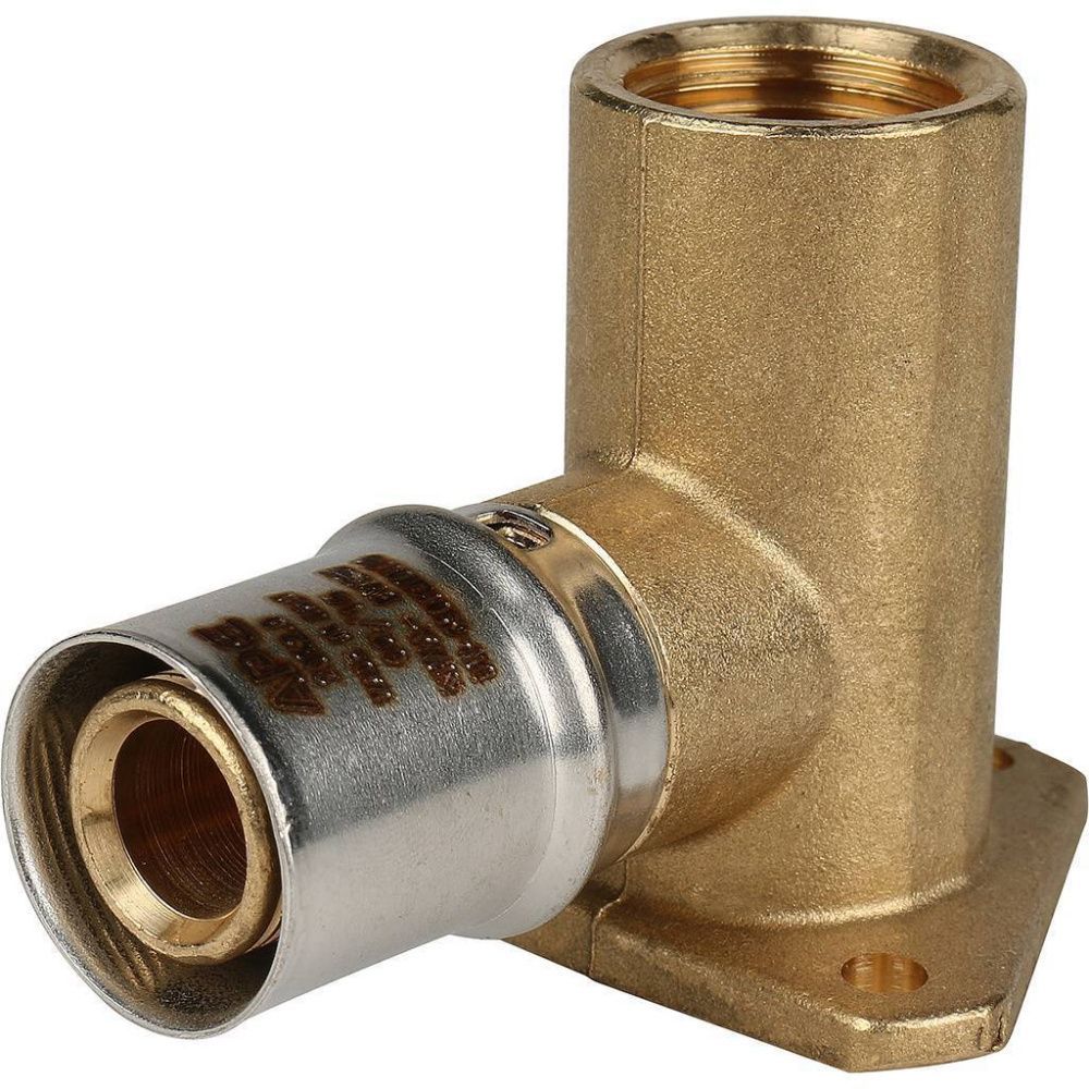 Водорозетка 20х1/2 ВР, латунь пресс удл. Stout