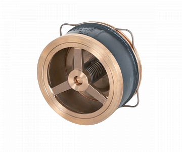 Клапан обратный VYC 170-01-040 межфланцевый бронзовый Ду40 Ру16 tмах=250оС
