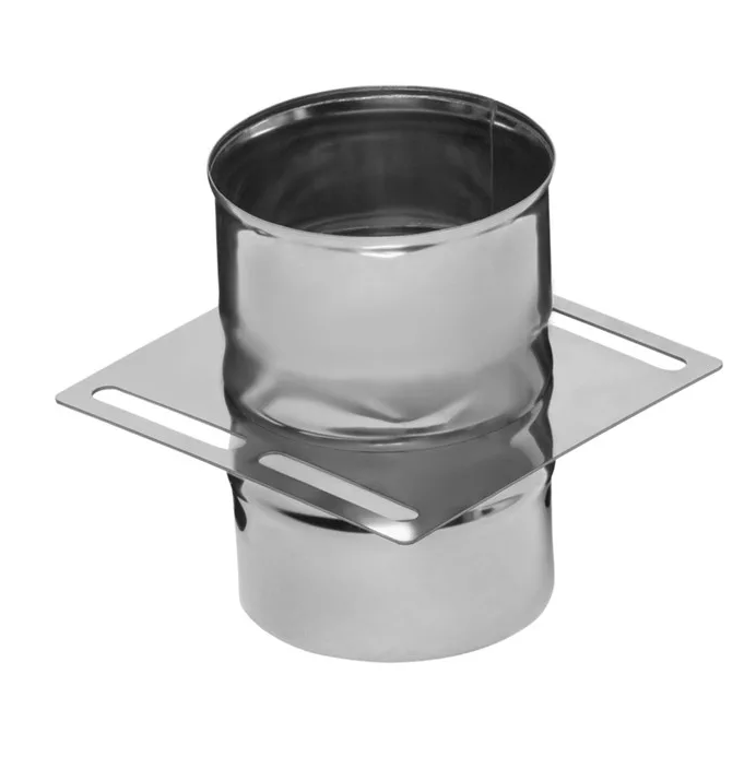 Площадка монтажная одностенная (430/0,8 мм)  DN200