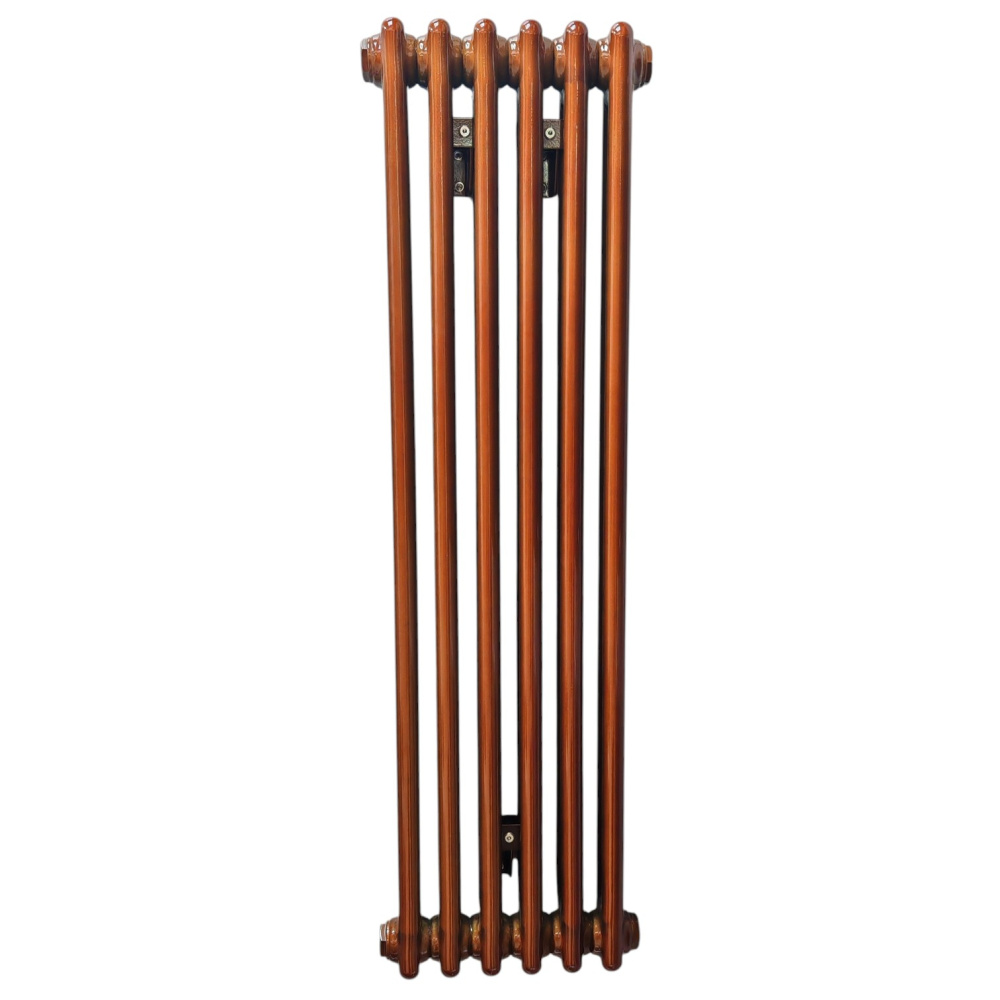 Радиатор трубчатый Solira 2100/ 6 №12 1/2 (боковое  подкл.) RAL технолак бронза 