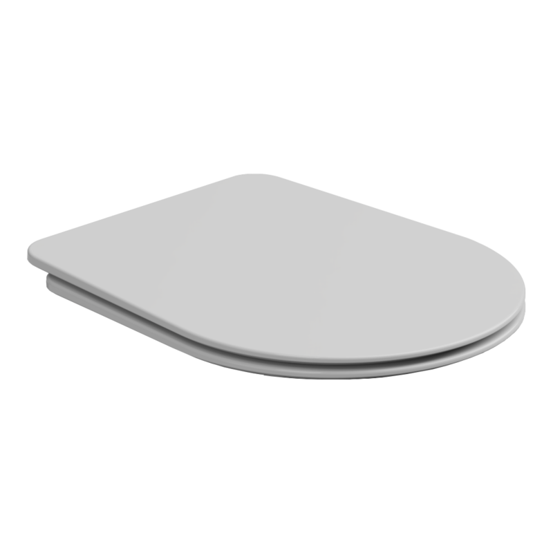 Крышка с сиденьем для подвесного унитаза с микролифтом белый глянцевый Ceramic Design Hit! GSG 