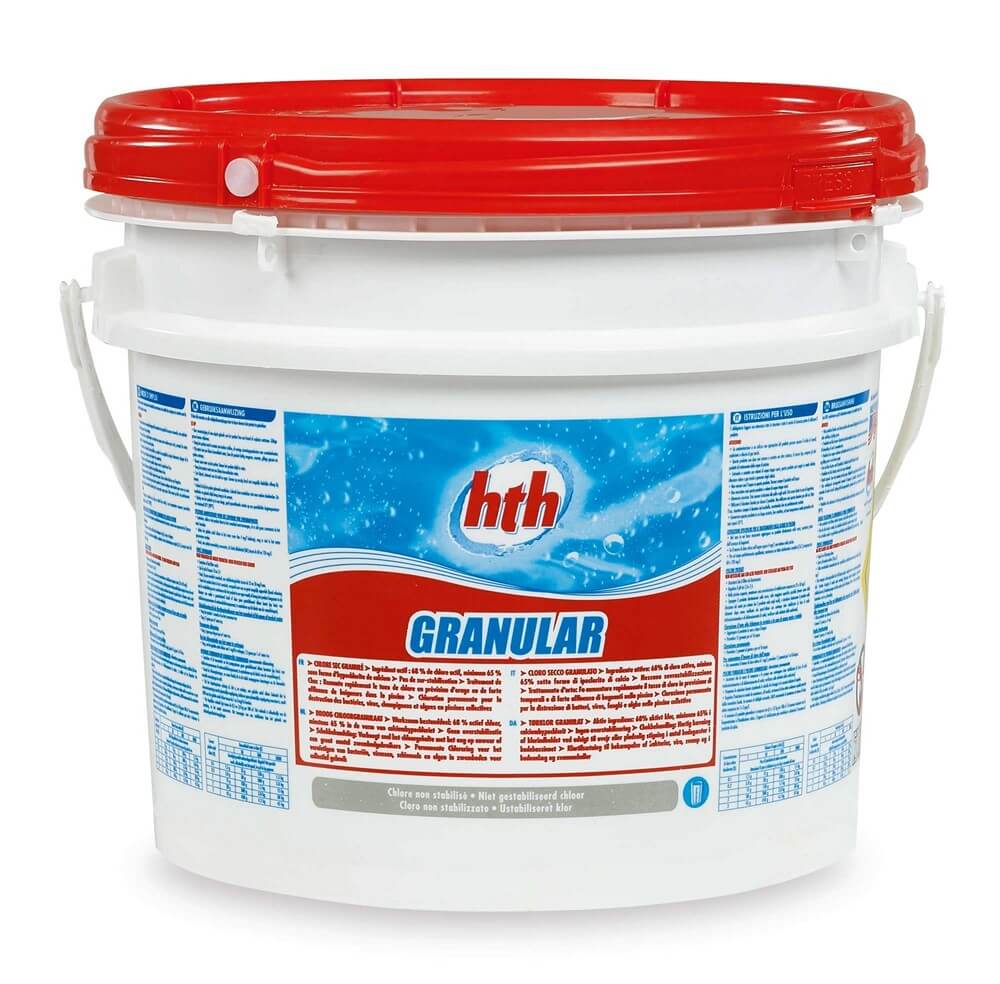 Хлор в гранулах GRANULAR, 5кг, hth