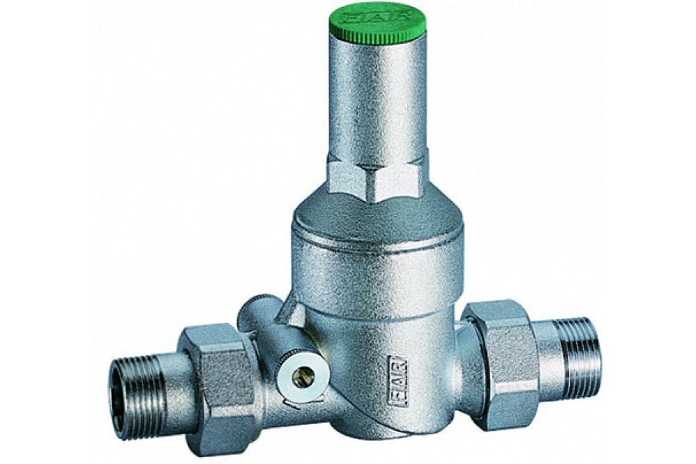 Редуктор давления  1/2" НР, хром, без манометра FAR