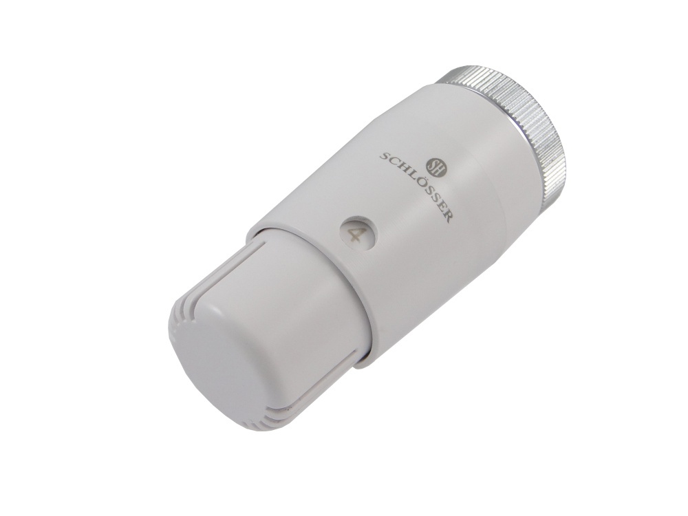 Головка термостатическая MINI Diamant SH M30х1,5 БЕЛЫЙ Schlosser