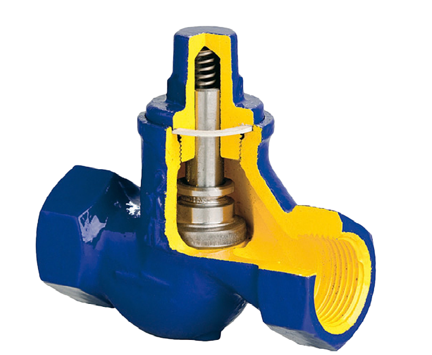 Клапан обратный V277-050 - муфтовый чугунный Ду 50, Ру 16