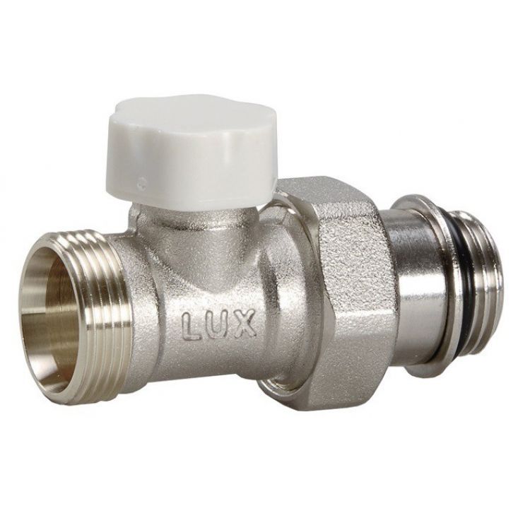 Клапан запорный линейный для стальных труб 3/4" DD 21 Luxor tekna