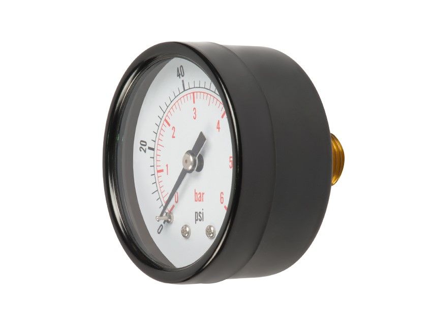 Манометр аксиальный (1/4", 0-6 бар) Unipump
