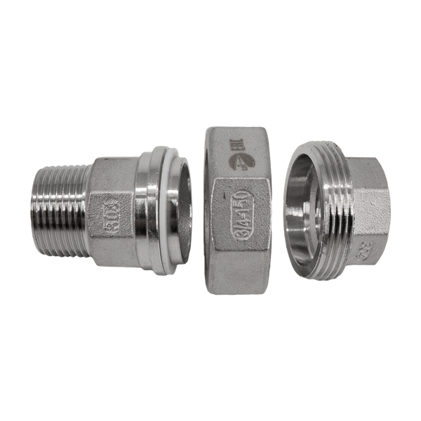 Американка НВ 3/4" PN16  нерж. сталь AISI304