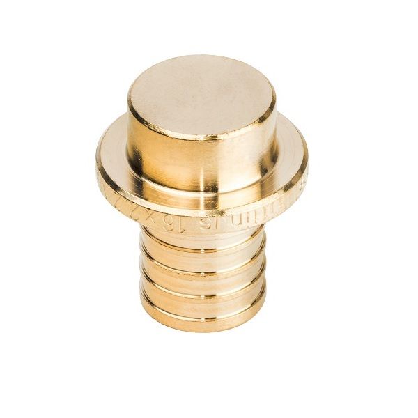 Заглушка 16 латунь STOUT