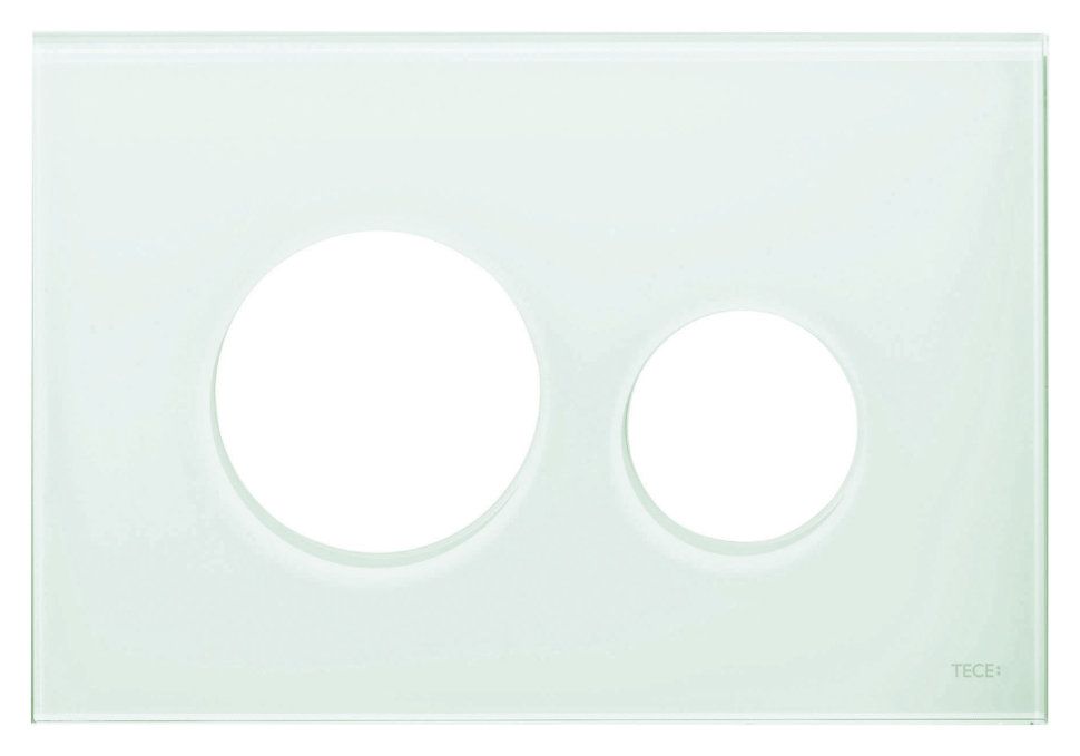Лицевая панель TECEloop Modular, стекло, белый, TECE