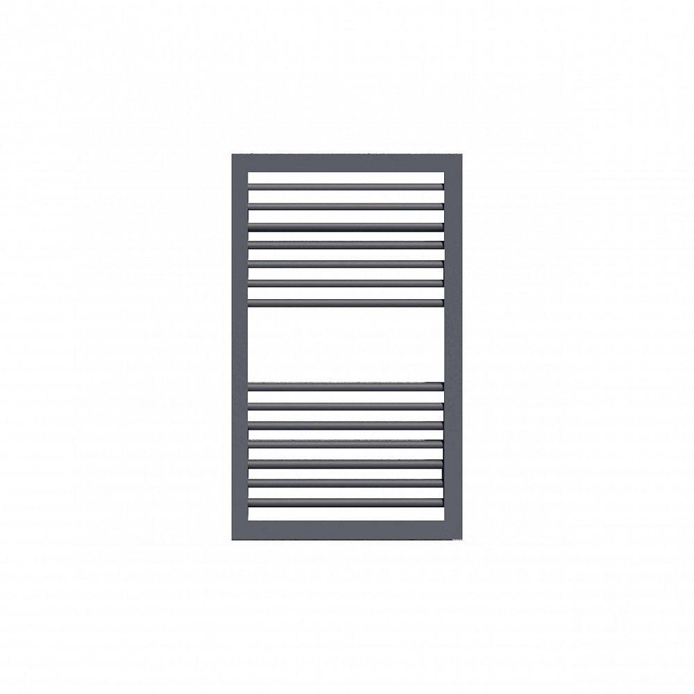 Полотенцесушитель водяной Asti антрацит прямой 823х500, Lazzarini