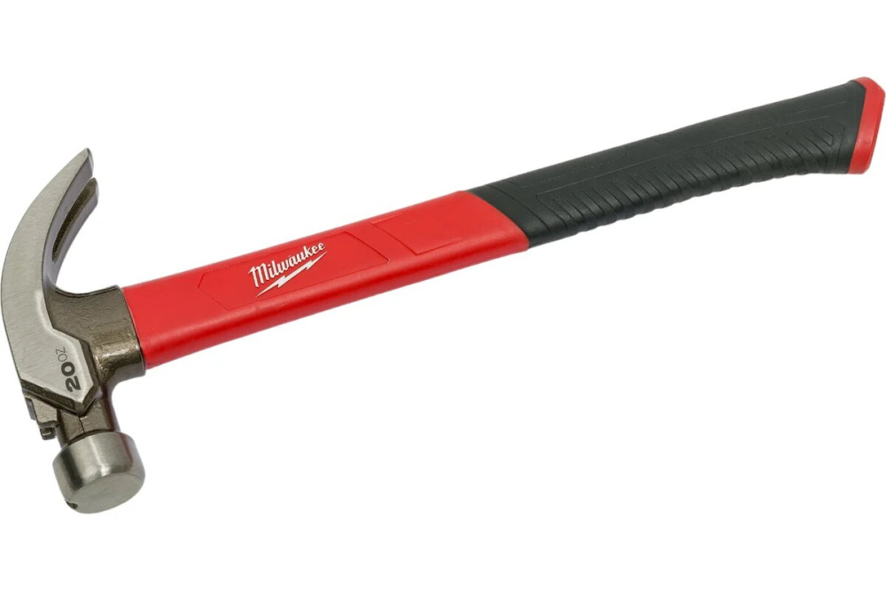 Молоток с рукояткой из стекловолокна MILWAUKEE 570гр