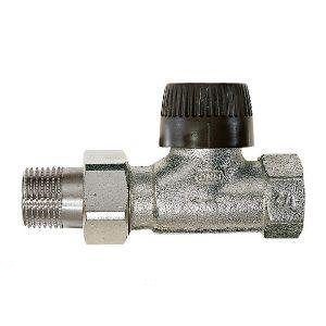 Термоклапан со вставкой типа BB  DN15 1/2" прямой PN10, Kvs0.62 (черн.) Honeywell