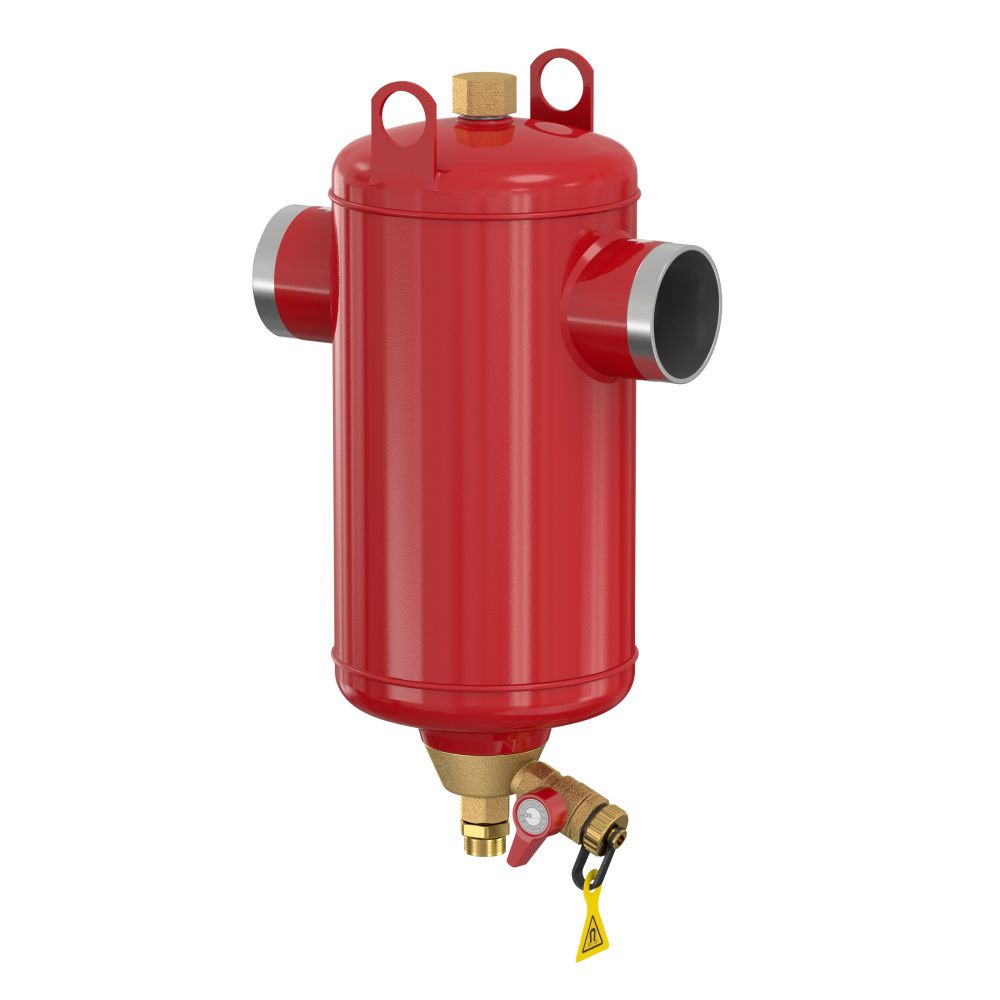 Сепаратор шлама Flamco Clean Smart 100 S 25 л. DN 100 сталь, сварные Flamco