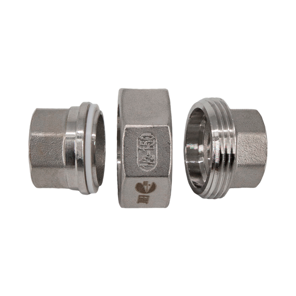 Американка ВВ 1/2" PN16  нерж. сталь AISI316