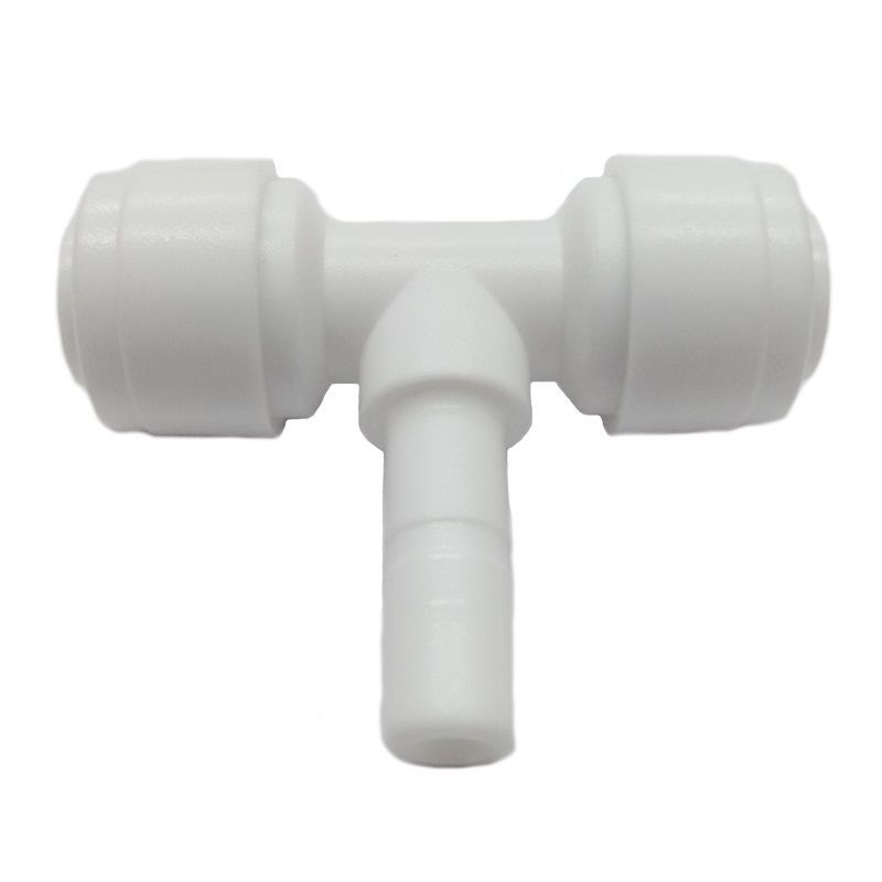 Тройник JG 1/4"-1/4"-1/4" трубка-стержень-трубка, SBT Гейзер