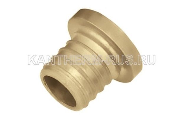 Заглушка 14*2 Push латунная KAN-therm
