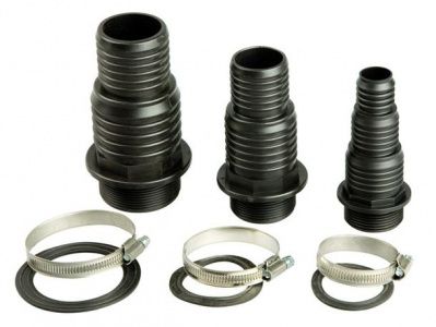 Штуцер универсальный с хомутом Schlauchtuelle mit Schelle 2-63/50mm