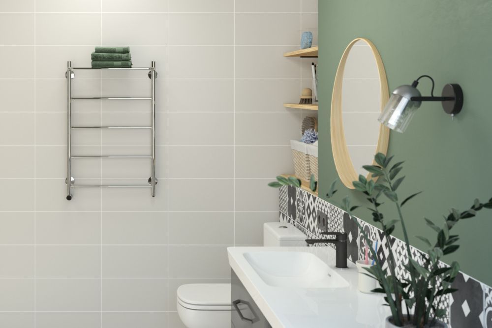 Полотенцесушитель электрический №30 Л, 800х500  Стилье