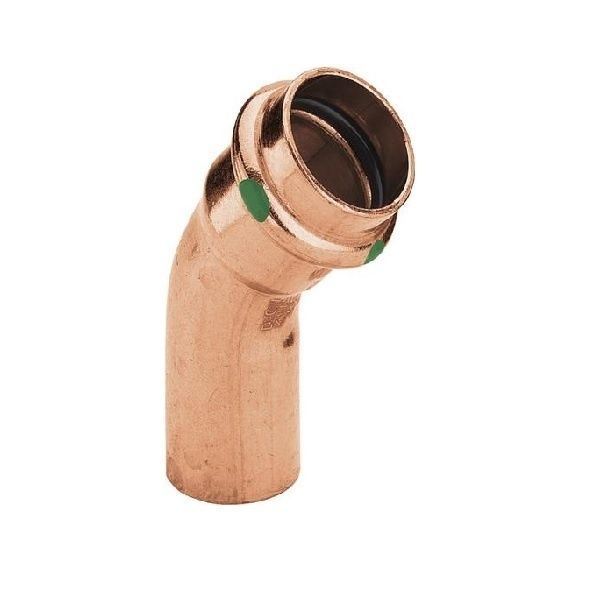 Отвод ниппельный 22*22 45 гр. press SC-Contur Viega