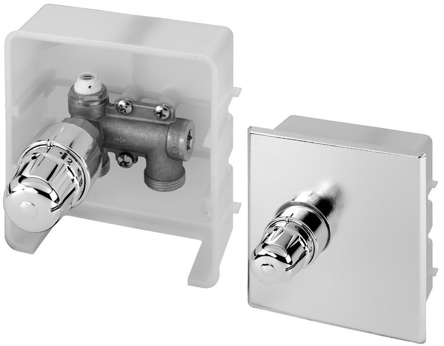 Короб регулировочный ER-TH, белый, G3/4 (по t воздуха в помещении) Simplex (Распродажа)