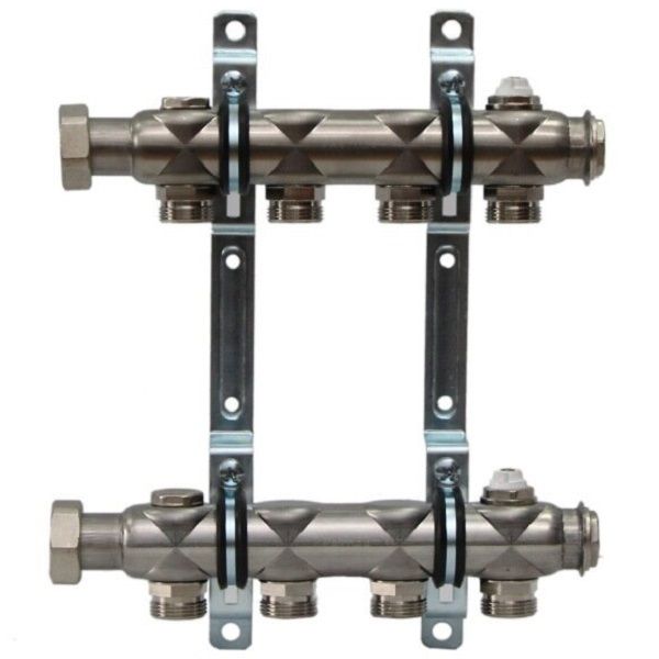 Коллектор на  4 выхода 3/4" евроконус FRAENKISCHE NEW