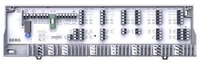 Центр коммутации на 6 зон с модулем управления котлом/насосом BERG Центр коммутации на 6 зон с модулем управления котлом/насосом BERG