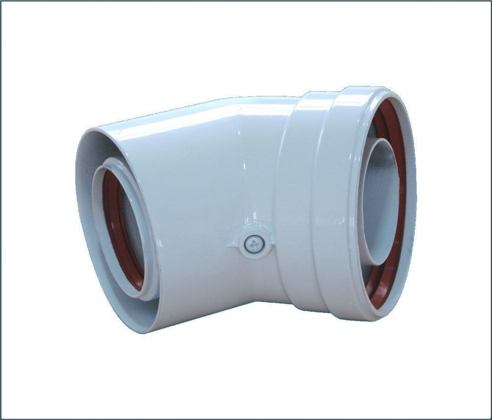 Угол конденсац. 45° DN60/100 м/п Wolf