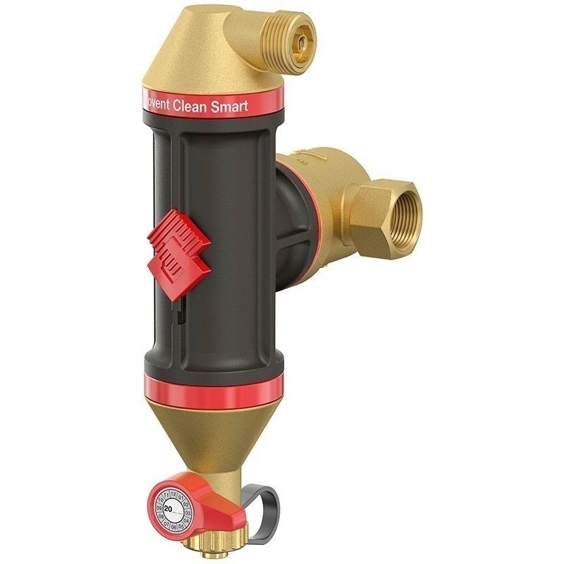 Сепаратор воздуха и шлама Flamcovent Clean Smart 1 1/2" ВР Flamco