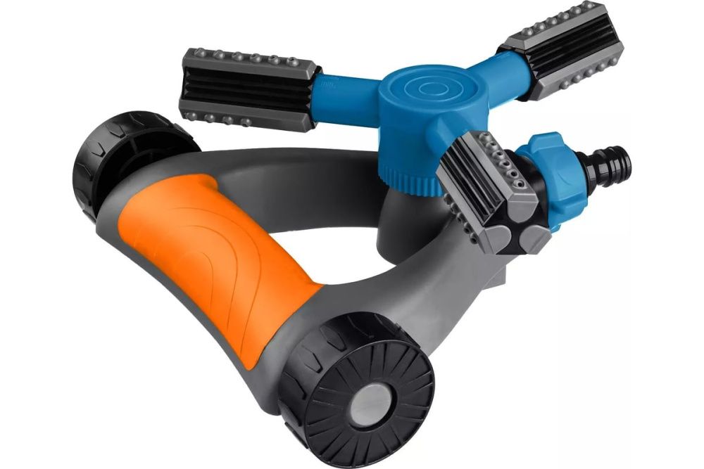 Распылитель круговой, 3 сопла, на подставке с колёсиками, ударопрочн. пластик, GRINDA RR-Pro PROLine