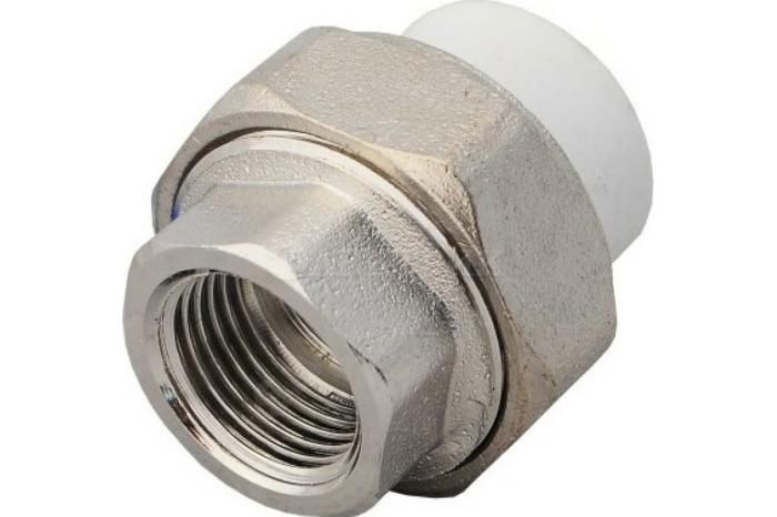 Муфта разъемная ВР 32х1" PPRC белая RTP