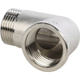 Угольник ВН 1х1 (никель) Stout