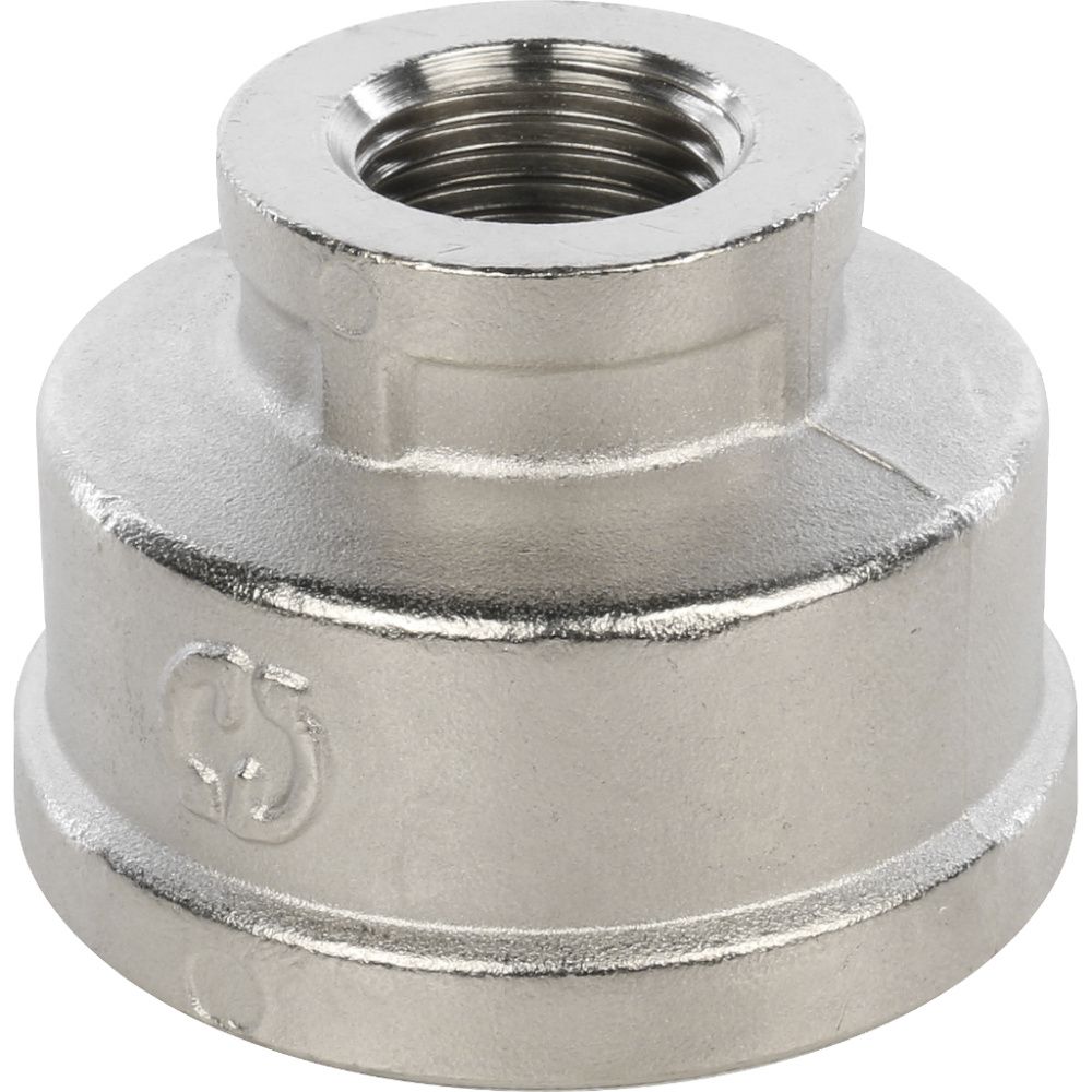 Муфта переходная ВВ 11/2х3/4 (никель) Stout