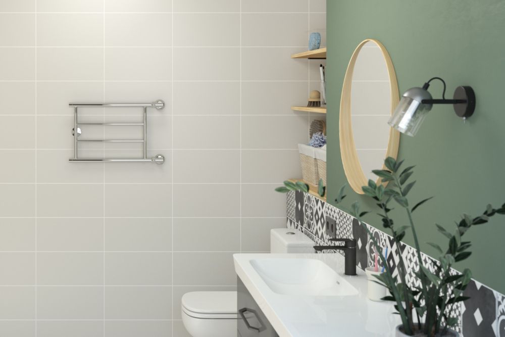 Полотенцесушитель водяной Минор 00600, 320х500, (2) П, Стилье