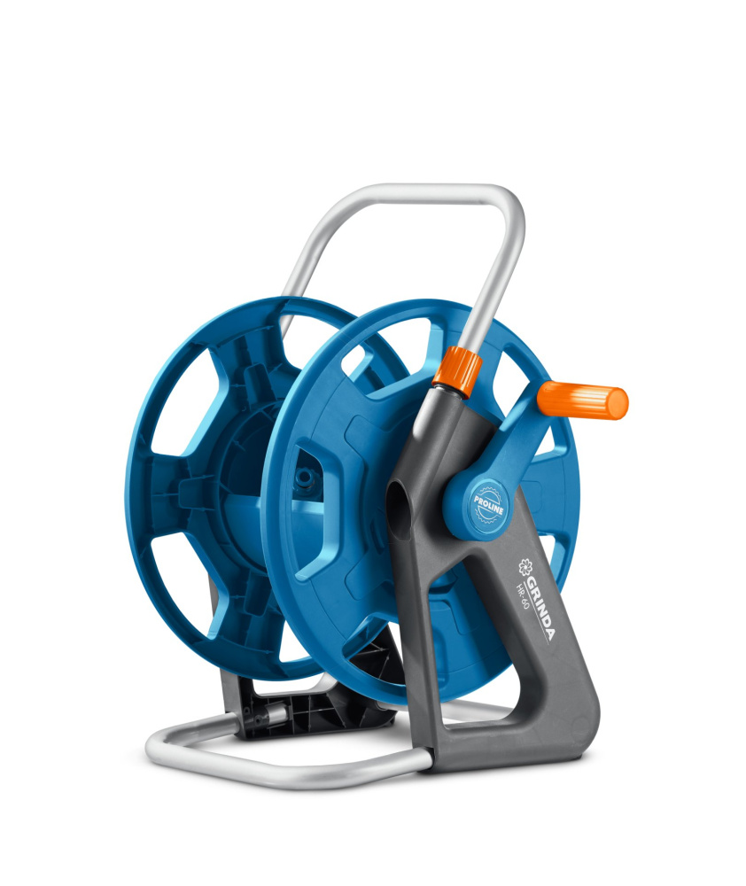 Катушка для шлангов 60м x 1/2″ и 30м х 3/4″ HR-6 GRINDA 