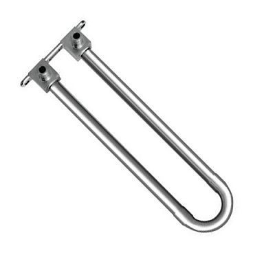 Отвод спаренный 16*2 с никел. трубкой Cu d-15, с кронштейном L-200 мм Push KAN-therm