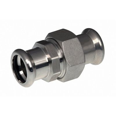 Соединитель раз. (американка) Inox press 15хR1/2" ВР нерж. KAN-Therm