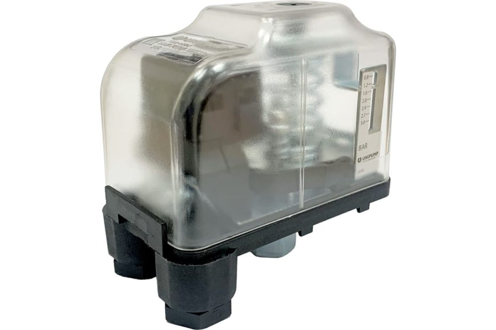 Реле давления с град. шкалой РМ/5 (1/4, накидная гайка) Unipump Реле давления с град. шкалой РМ/5 (1/4, накидная гайка) Unipump