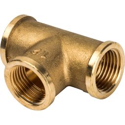 Тройник ВР    1/2 (латунь) STOUT