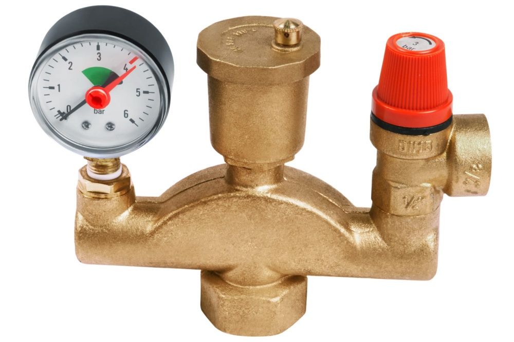 Группа безопасности котла 1" - 1/2" Unipump